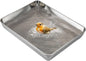 kathson Stainless Steel Bird Bath 16.14"×12.2"×2.36" Metal Bird Bath Tray Pet by kathson
