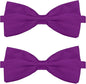 KOOLMOX Purple Dog Bow Ties Large Dogs, Adjustable Dog Collar Bow Tie by Koolmox