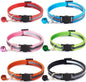 6 Pack Reflective Cat Collar by Jigichu