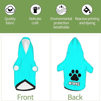 Custom Dog Hoodie Soft Add Your Own Personalized Photo Text Name Logo Dog - Image 6