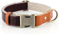 Plutus Pet Genuine Leather & Hemp Dog Collar – Adjustable Heavy Duty Pet Collar by PLUTUSPET