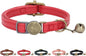 THAIN Leather Cat Collar with Bell Breakaway- Adjustable, Retro Bell fit Most by THAIN