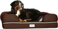 PetFusion Ultimate Dog Bed, Orthopedic Memory Foam, Medium Firmness Pillow by PetFusion