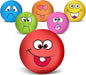 3.14" Squeaky Dog Toys Funny Smile Face Chewing Latex Rubber Soft Fetch Play by Coricorsu