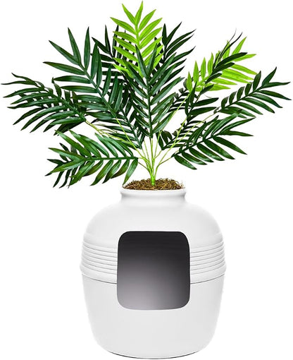 Good Pet Stuff Hidden Litter Box Planter, Decorative Cat Litter Enclosure by TheGoodPetStuffCompany