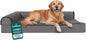 FurHaven Orthopedic Dog Bed for Large Dogs, L-Shaped Chaise Mattress by FurHaven