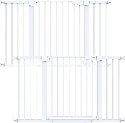 Cumbor 2 Pack 29.7"-51.5" Extra Wide Baby Gate by Cumbor