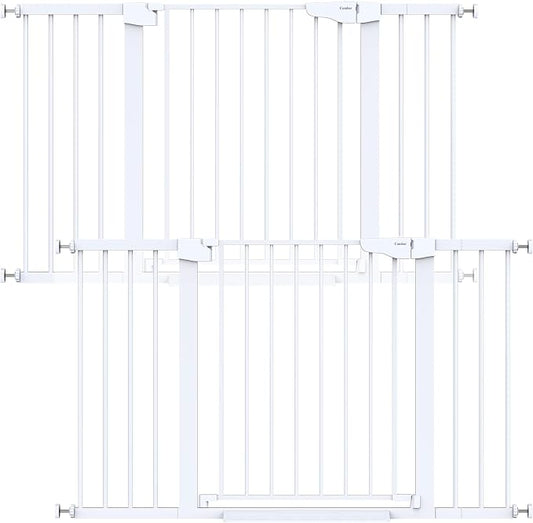 Cumbor 2 Pack 29.7"-51.5" Extra Wide Baby Gate by Cumbor