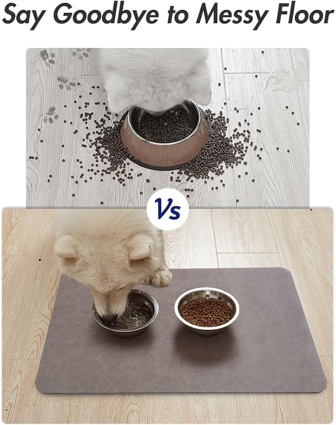 MontVoo-Absorbent Pet Feeding Mat-No Stains Pet Mat - Image 3
