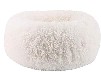 BODISEINT Modern Soft Plush Round Pet Bed by BODISEINT
