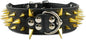 Serijoars Spiked Studded Dog Collar, PU Leather Dog Collar, Adjustable Pet by Serijoars