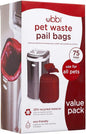 Ubbi Pet Waste Pail Bags, Cat Litter Box Cleaning Solution by Ubbi