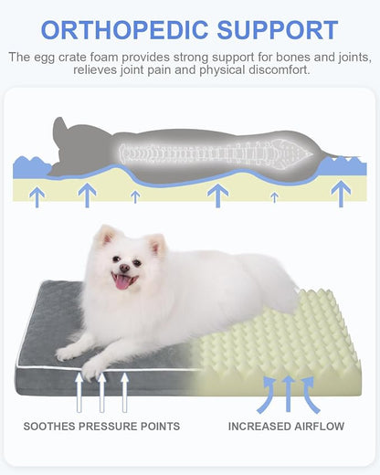 KSIIA Dog Bed for Crate Pad Waterproof for Small Dogs - Image 3