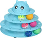 UPSKY Cat Toy Roller 3-Level Turntable Cat Toys Balls by UPSKY