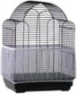 Bird Cage Seed Catcher Seeds Guard Parrot Nylon Mesh Net Cover Stretchy Shell by pranovo