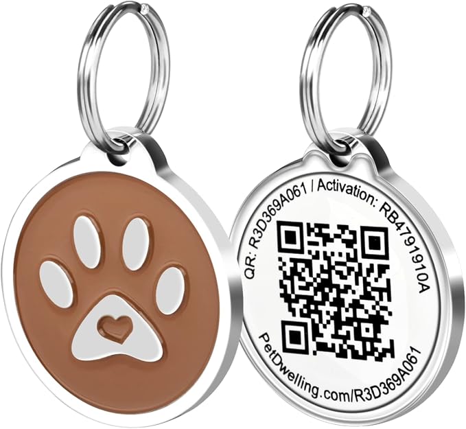 Pet Dwelling QR Code Pet ID Tag – Smart Dog & Cat ID Tags - Image 7