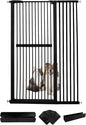 Lumizone Extra Tall Cat Gate 61.02" High Pressure Mounted Extra Wide by Lumizone