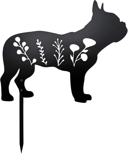 Dog Garden Stake by Unknown