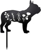 Dog Garden Stake by Unknown