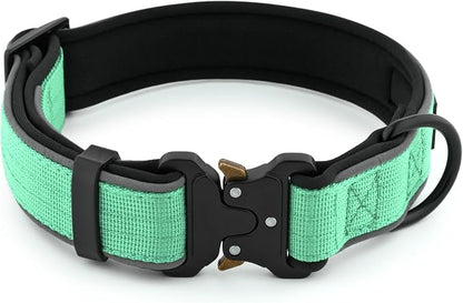Plutus Pet Tactical Dog Collar, Reflective, Adjustable Heavy Duty Dog Collar - Image 2