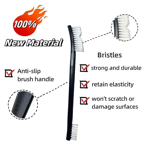 10 Nylon Brushes for Sneakers, Aquariums & Electronics – Non-Scratch, Includes - Image 2
