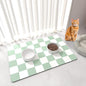 Cat Food Mat - 12"x 20" Cat Dog Mats by BLESWIN
