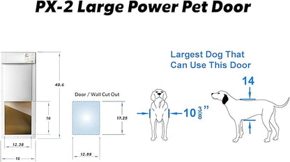 Genuine Power Pet Fully Automatic Pet Door from High Tech Pet Brand. Pet Collar - Image 8
