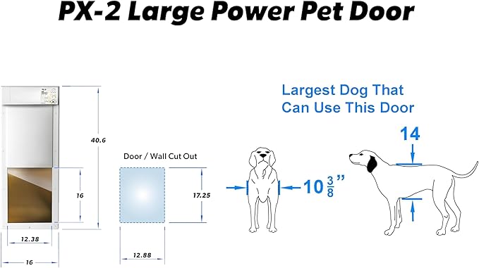 Power Pet Automatic Electronic Pet Door by High Tech Pet - Image 6