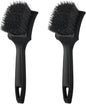 2 Pcs Bird Bath Brush Black Hard Bristle Cleaning Brush by BOUTICOL
