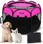 Portable Large Pet Cat Playpen for Indoor Outdoor Cats, Foldable Big Dog by Goozii