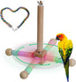 24 Inch Bird Perch Rope with 360° Free Rotating Stand, 0.8 Inch Diameter by Birdsfavoriteropeswing