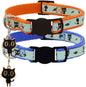 2 Pack Glow in The Dark Cat Collar by Barleygoo
