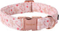 Unique style paws Christmas Dog Collar Metal Buckle Pink Gingerbread Puppy by Uniquestylepaws