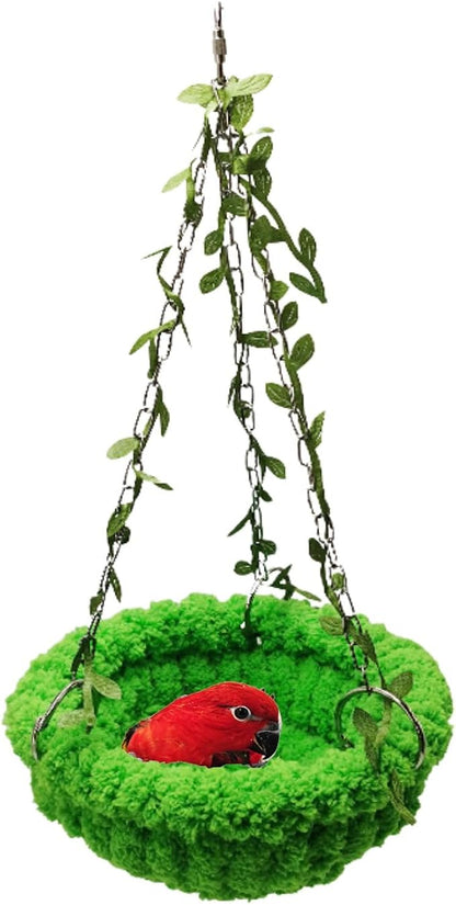 Bird Nest Hanging Hammock Bed Toy by Unknown
