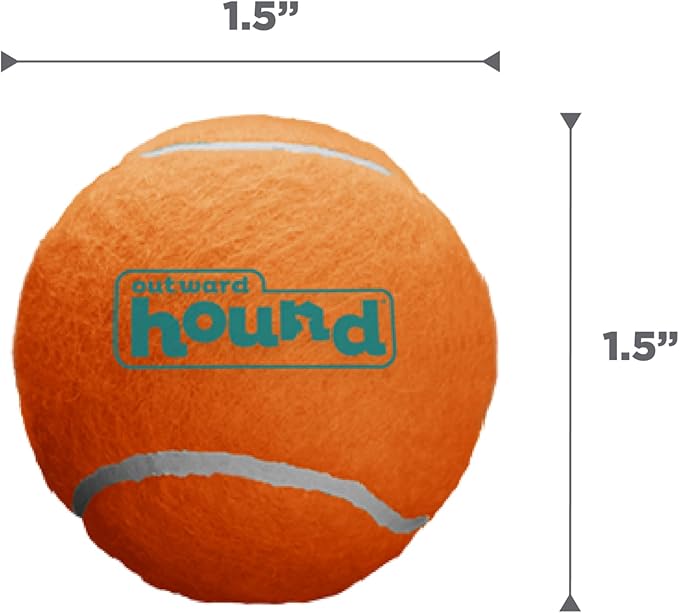 Outward Hound Squeaker Ballz – Squeaky Tiny Tennis Balls - Image 6