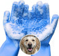 Cat & Dog Washing Gloves for Bathing – 2-in-1 Design Dog Scrubbing Gloves for by RZleticc
