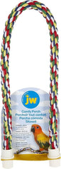 JW Pet Comfy Perch For Birds Flexible Multi-color Rope, Medium by JWPet