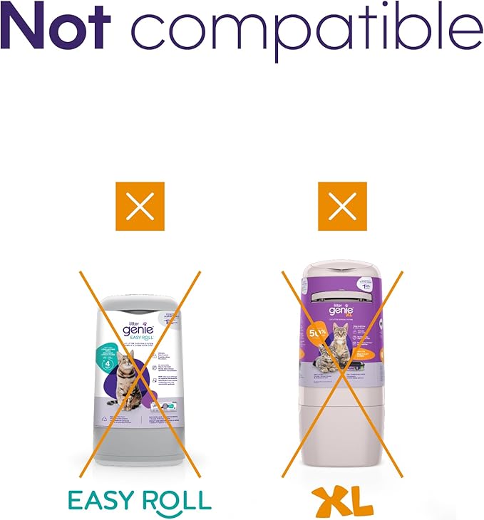 Litter Genie Refill Bags | Jumbo 1-Pack, 28 total ft | Up to 4 Months of Supply - Image 5