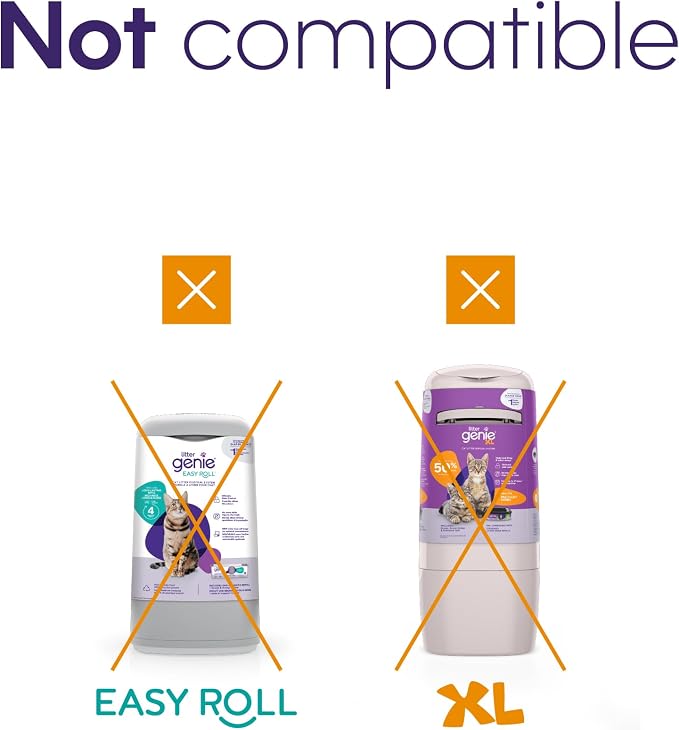 Litter Genie Eco Refills | Compostable Cat Litter Bags Jumbo 2-pack | Up to 4 - Image 5