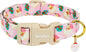 Christmas Dog Collar for Large Dogs, Adjustable Poly-Cotton Fabric Collar by Unknown