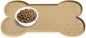 Dog Food Mat Anti-Slip Silicone Dog Bowl Mat Thicker Pet Placemat Waterproof by PWTAA
