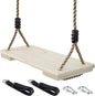 Wooden Swing Seat, Nostalgic Outdoor Wood Swing by NOSTIFY
