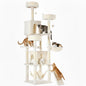 Large Cat Tree 75 Inch, Sisal Scratching Posts Board and Hammock, Pet Play House by Aidoly
