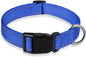 Reflective Dog Collar with Buckle Adjustable Safety Nylon Collars by BOOMIBOO