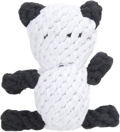 Pet Cotton Rope Biting Chewing Molar Toy, Cartoon Animal Shape & Pure Manual - Image 8
