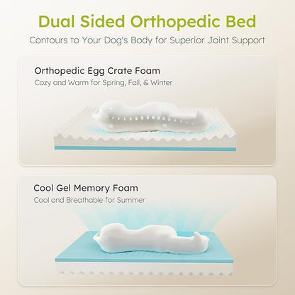 Dog Beds for Large Dogs, Orthopedic Dog Bed - Image 2