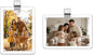 2 Pack Magnetic Car Visor Photo Holder – Personalized Acrylic Clip by Unknown