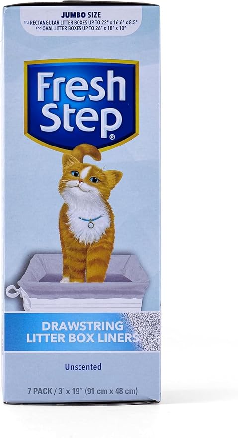 Fresh Step Drawstring Large Litter Box Liners | Heavy Duty Liners - Image 2
