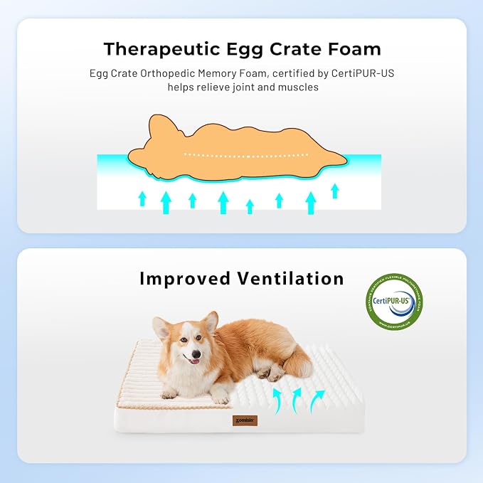 Orthopedic Dog Crate Bed for Large Sized Dog - Image 5