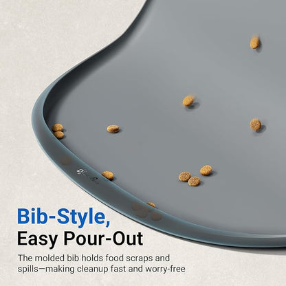 DownyPaws Cat Food Mats for Floors Waterproof, BPA Free Silicone Pet Feeding Mat - Image 5
